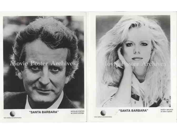 SANTA BARBARA, 8x10 studio stills, A. Martinez, Marcy Walker, Jed Allan Judith McConnell