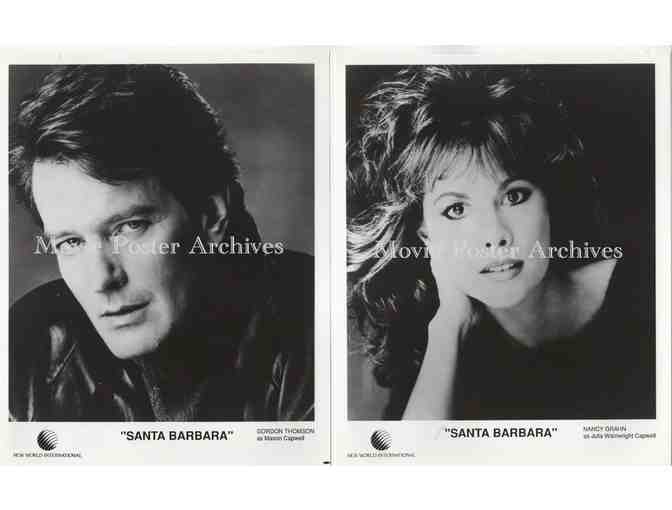 SANTA BARBARA, 8x10 studio stills, A. Martinez, Marcy Walker, Jed Allan Judith McConnell