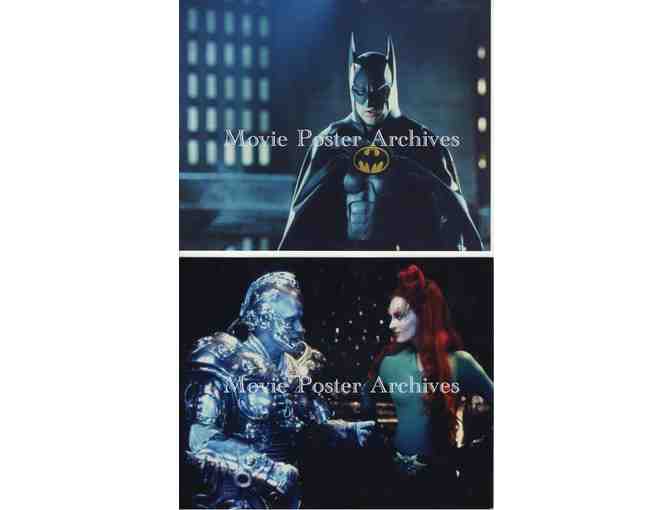 BATMAN AND ROBIN, 1997, 8x10 color photos, George Clooney, Arnold Schwarzenegger