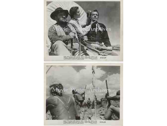 DRAGOON WELLS MASSACRE, 1957 8x10 stills, Barry Sullivan, Dennis OKeefe, Jack Elam