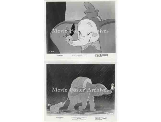 DUMBO, 1941, 8x10 production stills, Walt Disney full length animated cartoon