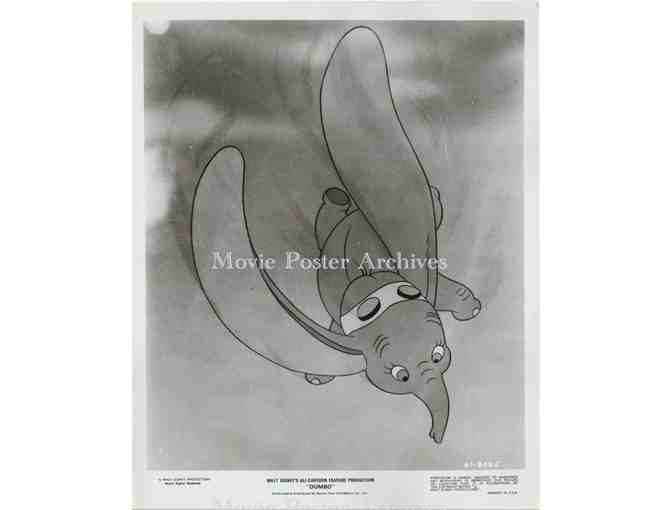 DUMBO, 1941, 8x10 production stills, Walt Disney full length animated cartoon