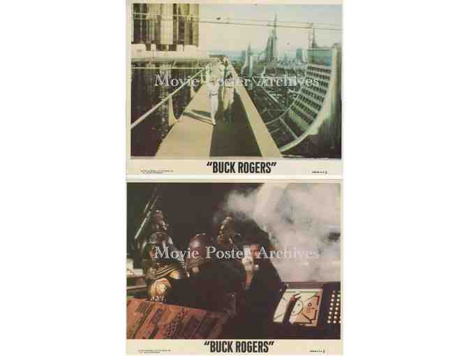 BUCK ROGERS, 1979, Mini Lobby Cards, Gil Gerard, Erin Gray, Henry Silva, William Conrad, Twiki.