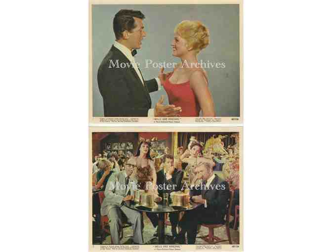 BELLS ARE RINGING, 1960, Mini Lobby Cards, Dean Martin, Judy Holliday, Jean Stapleton, Fred Clark