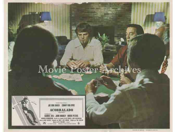 FRAMED, 1975, lobby card set, Joe Don Baker, Conny Van Dyke, Gabriel Dell, John Marley