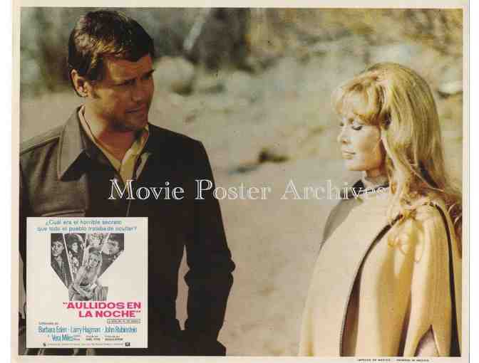 HOWLING IN THE WOODS, 1972, lobby card set, Barbara Eden, Larry Hagman, Vera Miles