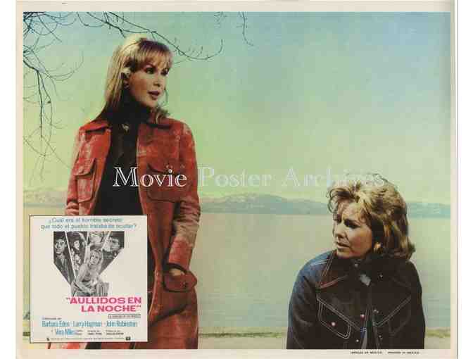 HOWLING IN THE WOODS, 1972, lobby card set, Barbara Eden, Larry Hagman, Vera Miles