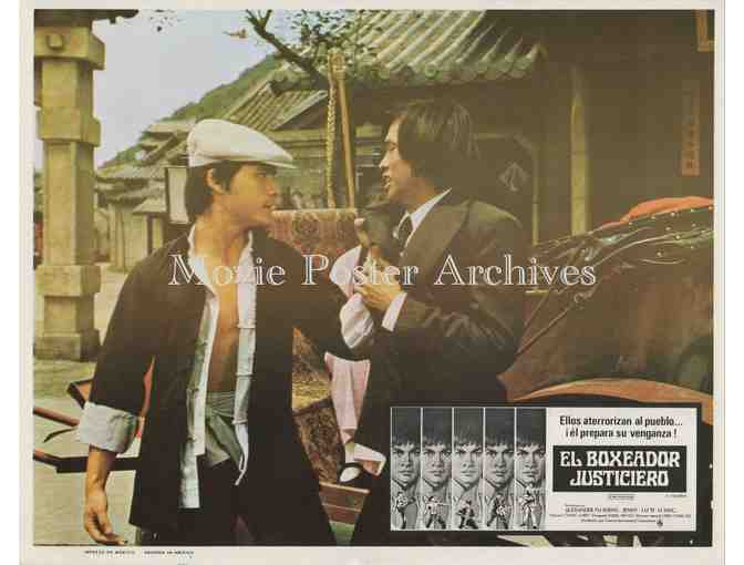 NEW SHAOLIN BOXERS, 1976, lobby card set, Alexander Fu Sheng, Lung Wei Wang