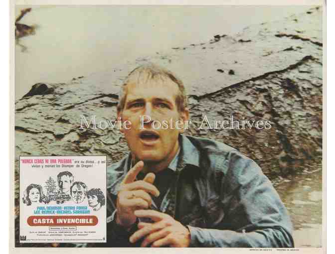 SOMETIMES A GREAT NOTION, 1971, lobby card set, Paul Newman, Henry Fonda, Lee Remick