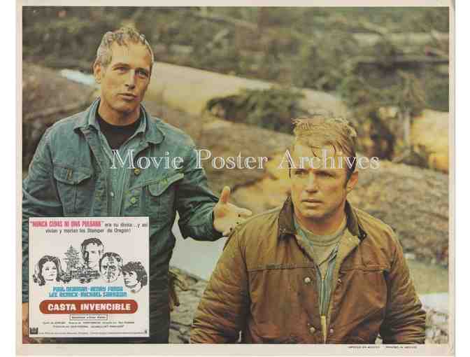 SOMETIMES A GREAT NOTION, 1971, lobby card set, Paul Newman, Henry Fonda, Lee Remick