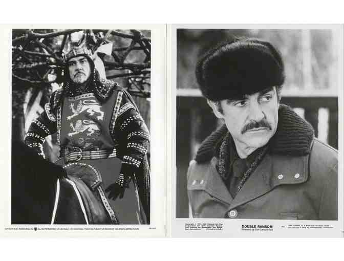 SEAN CONNERY, group of 8x10 classic celebrity portraits and photos