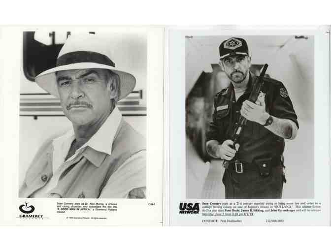 SEAN CONNERY, group of 8x10 classic celebrity portraits and photos