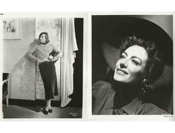 JOAN CRAWFORD, group of 8x10 classic celebrity portraits and photos