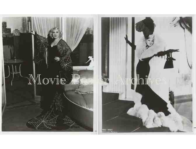 MAE WEST, group of 10 8x10 classic celebrity portraits and photos