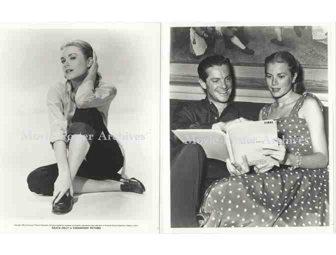 GRACE KELLY, group of 8x10 classic celebrity portraits and photos