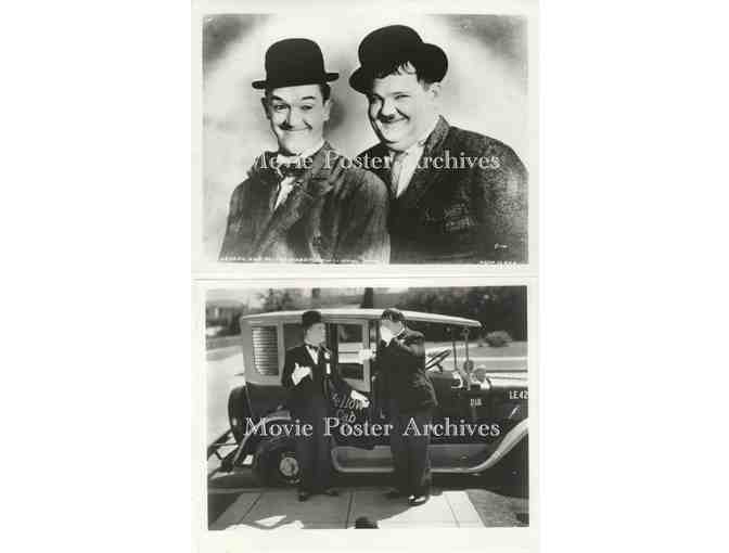 LAUREL AND HARDY, group of 8x10 classic celebrity portraits and photos