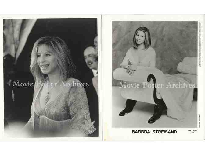 BARBRA STREISAND, group of 8x10 classic celebrity portraits and photos
