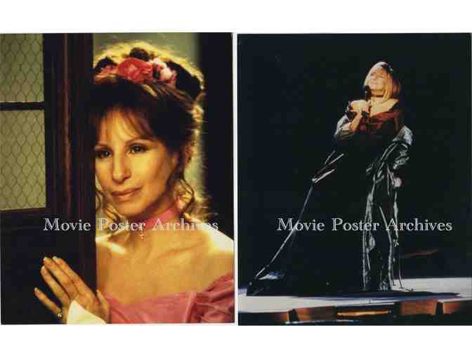 BARBRA STREISAND, group of 8x10 color celebrity portraits and photos