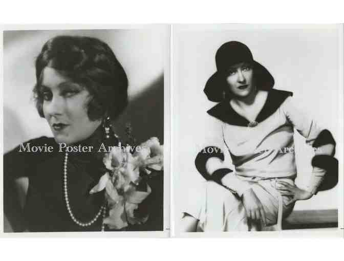 GLORIA SWANSON, group of 8x10 classic celebrity portraits and photos