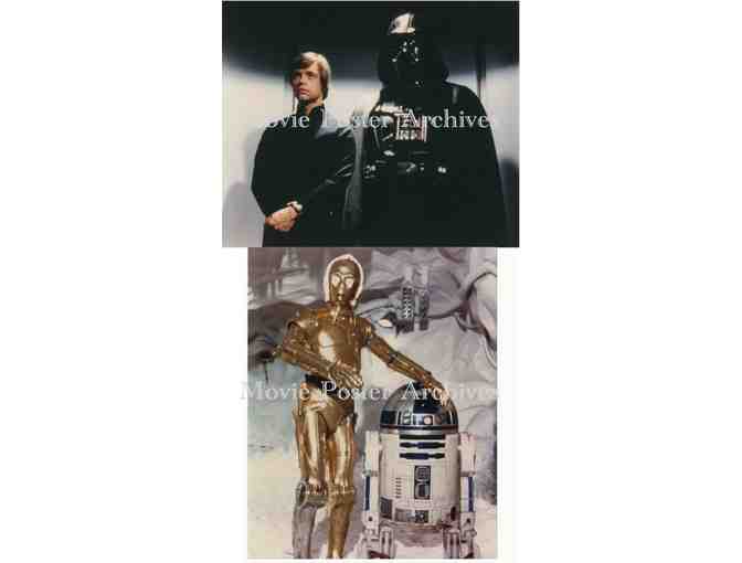 STAR WARS, group of 8x10 color photographs, movie scenes and portraits