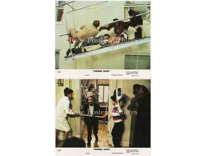 GOING APE!, 1981 8x10 MLC set, Tony Danza, Jessica Walter, Danny DeVito.