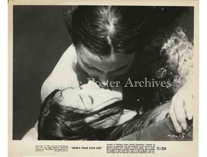 HOW'S YOUR LOVE LIFE?, 1971 8x10 still set, X-rated film John Agar, Leslie Brooks.