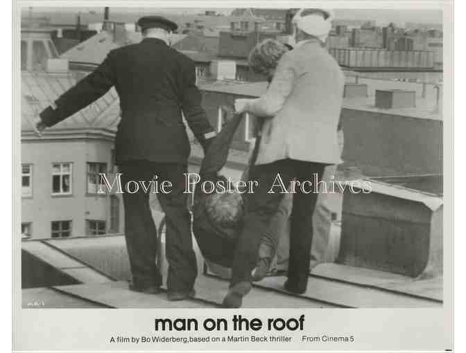 MAN ON THE ROOF 1977 8X10 stills, Carl-Gustaf Lindstedt, Sven Wollter,