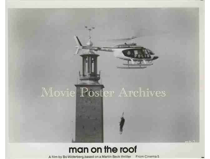 MAN ON THE ROOF 1977 8X10 stills, Carl-Gustaf Lindstedt, Sven Wollter,