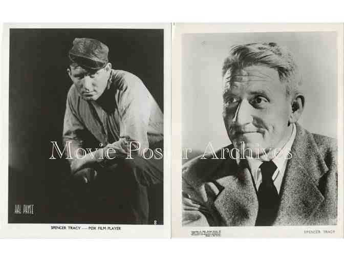 SPENCER TRACY, group of 10 8x10 classic celebrity portraits and photos