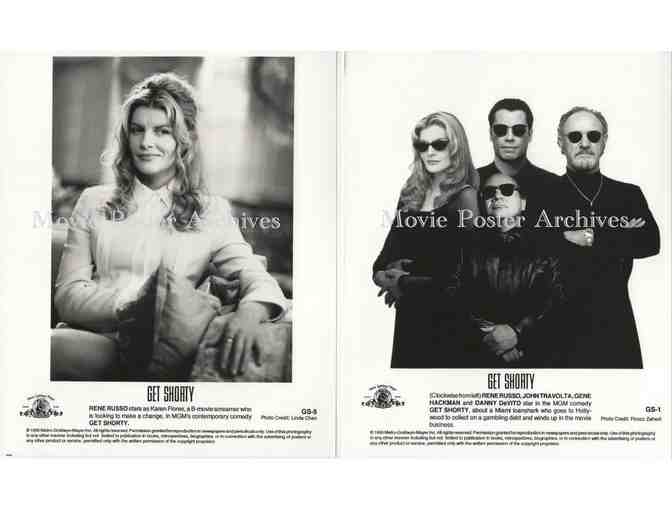 GET SHORTY, 1995, 8x10 production stills, John Travolta, Gene Hackman, Danny DeVito