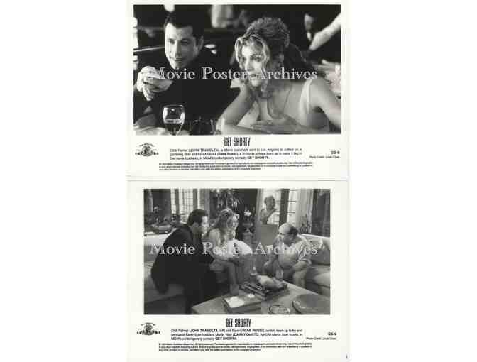 GET SHORTY, 1995, 8x10 production stills, John Travolta, Gene Hackman, Danny DeVito