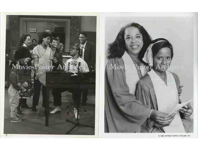 COSBY SHOW, 7x9 local tv stills, Bill Cosby, Phylicia Rashad, Lisa Bonet and Malcolm-Jamal Warner