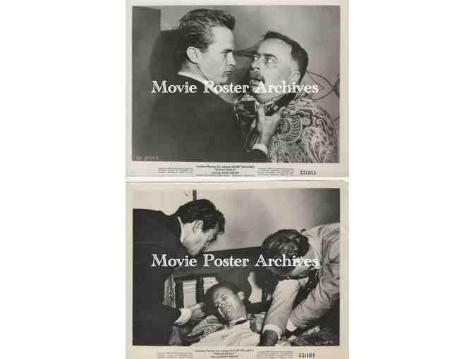 KISS ME DEADLY, 1955, 8x10 production stills, Ralph Meeker as Mike Hammer, Cloris Leachman