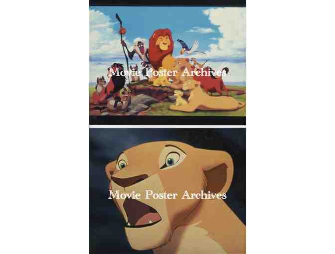 LION KING, 1994, 8x10 color photos for Walt Disneys animated musical family jungle cartoon