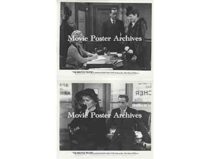MALTESE FALCON  A, 1941, 8x10 production stills, Humphrey Bogart, Peter Lorre, Mary Astor