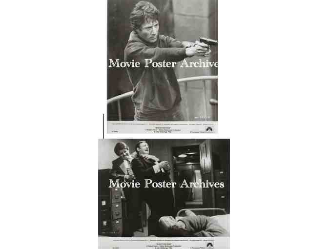 MARATHON MAN, 1976, 8x10 production stills, Dustin Hoffman, Laurence Olivier, Roy Scheider