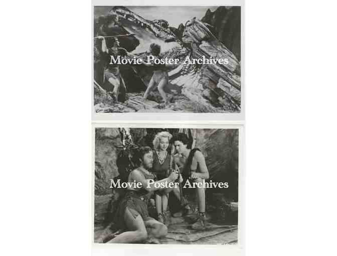 ONE MILLION B.C., 1940, 8x10 production stills, Victor Mature, Lon Chaney Jr., Carole Landis