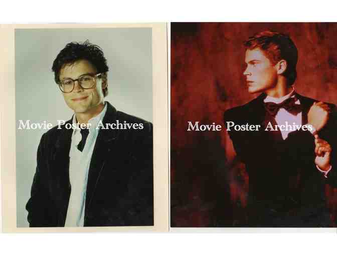 ROB LOWE, group of color and B/W classic celebrity portraits and photos