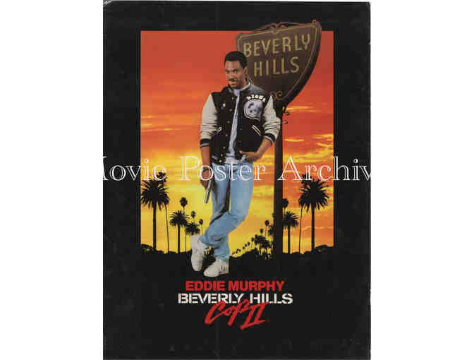 BEVERLY HILLS COP II, 1987, program, Eddie Murphy, Judge Reinhold, Chris Rock, Paul Reiser