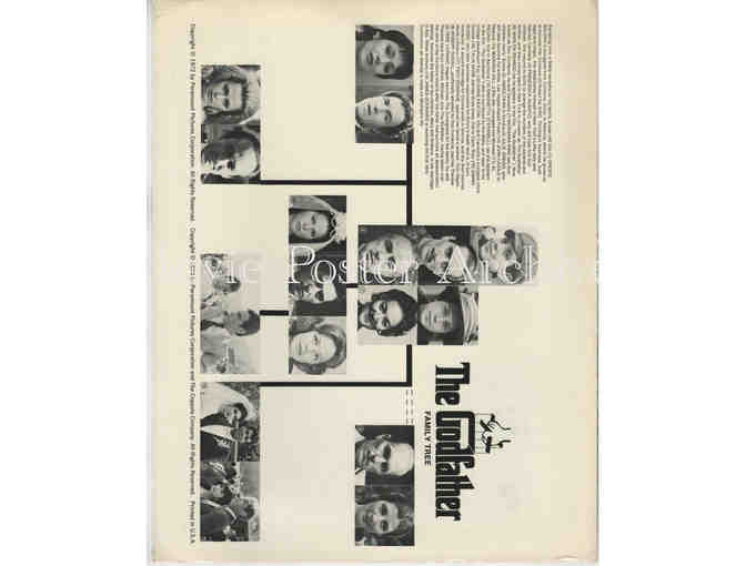 GODFATHER PART II, 1974, program, Al Pacino, Robert Duvall, Diane Keaton, Talia Shire, James Caan