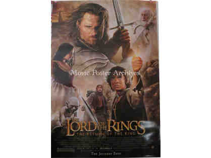 LORD OF THE RINGS: RETURN OF THE KING, 2003, movie poster, Elijah Wood, Sean Astin