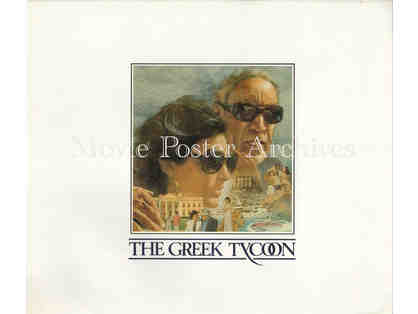 GREEK TYCOON, 1978, program, Anthony Quinn, Jacqueling Bisset, Edward Albert, Charles Durning