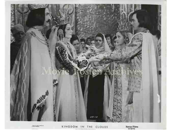 KINGDOM IN THE CLOUDS, 1971 production still set, Romanian fairy tale.