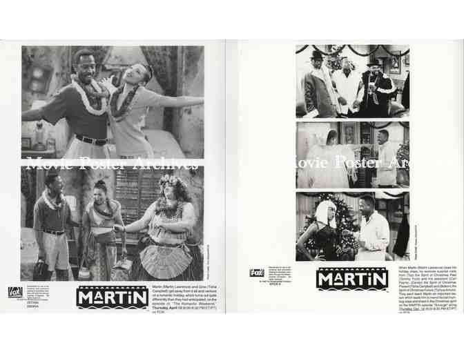 MARTIN, tv studio stills, Martin Lawrence, Tisha Campbell, Garrett Morris, Jon Gries