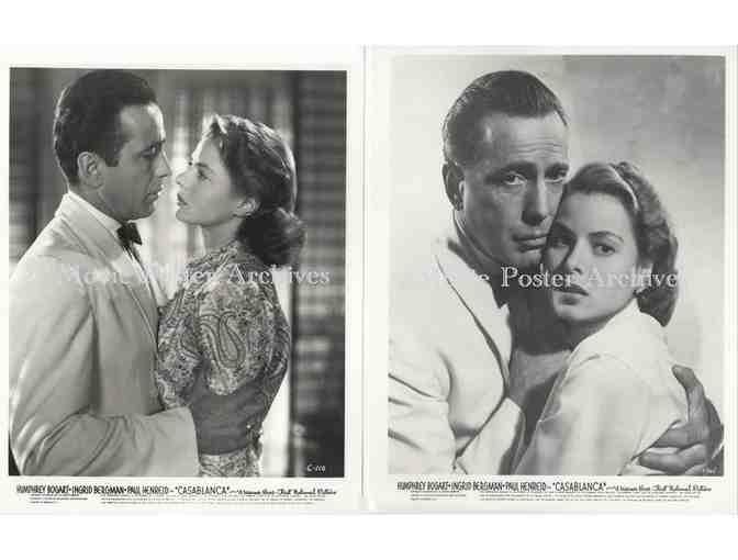 CASABLANCA, 1942, production stills, VERTICAL SET, Humphrey Bogart, Ingrid Bergman