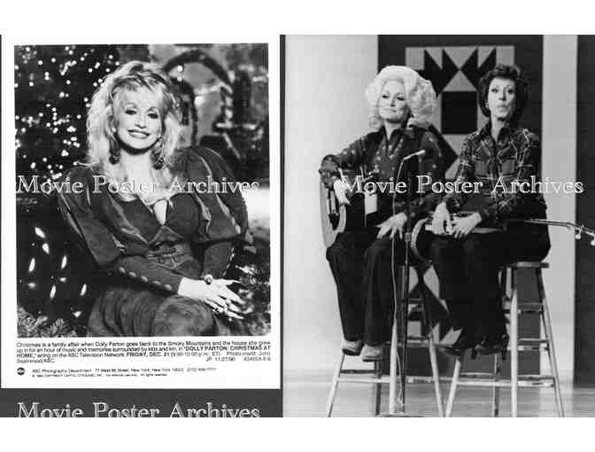 DOLLY PARTON, group of black and white classic celebrity portraits, stills or photos