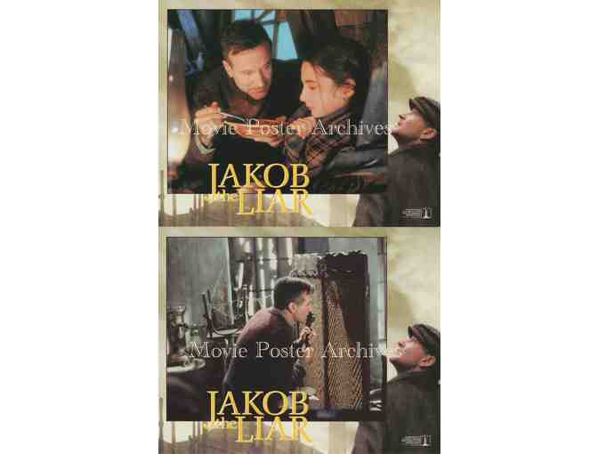 JAKOB THE LIAR, 1999, mini lobby card set, Robin Williams, Alan Arkin