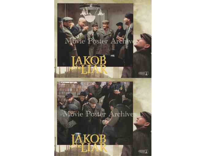 JAKOB THE LIAR, 1999, mini lobby card set, Robin Williams, Alan Arkin