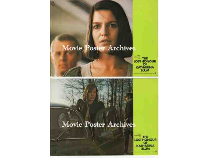 LOST HONOR OF KATHARINA BLUM, 1976, lobby card set, Angela Winkler, Jurgen Porchnow