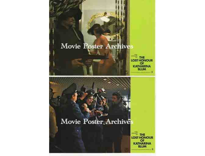 LOST HONOR OF KATHARINA BLUM, 1976, lobby card set, Angela Winkler, Jurgen Porchnow